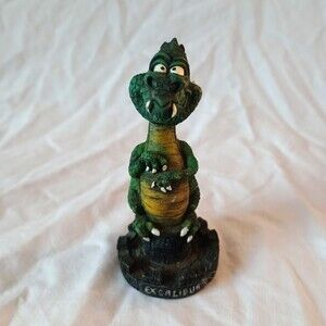 Excalibur Dragon Figurine Las Vegas Souvenir Bobblehead